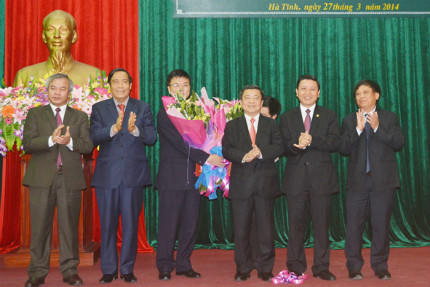 Thứ trưởng Lê Thành Long chính thức nhận nhiệm vụ Phó Bí thư Hà Tĩnh